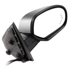 Chrome Power Mirror For 07-13 GMC Right Heated Signal Light Manual Fold Memory 6B93BC-57