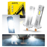2x H1 LED Headlight Conversion Bulbs Kit High Low Beam Super Bright 6500K White 6B93BC-57