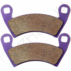 1 Pair Brake Pads Front/Rear For Polaris Diesel Ranger 900 11-14 Carbon Fiber 6B93BC-57
