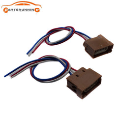 2PCS Headlight Turn Signal Plug Pigtail For Ford F-250 350 450 550 6.2L 6.7L V8 6B93BC-57