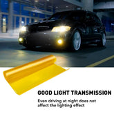 Yellow Tint Film Car Headlights Tail Lights Cover Car Vinyl Wrap 30cm X 180cm EA 6B93BC-57