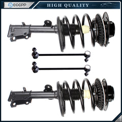 4 Front Complete Struts+ Sway Bar Link for Chrysler Town & Country Dodge Caravan