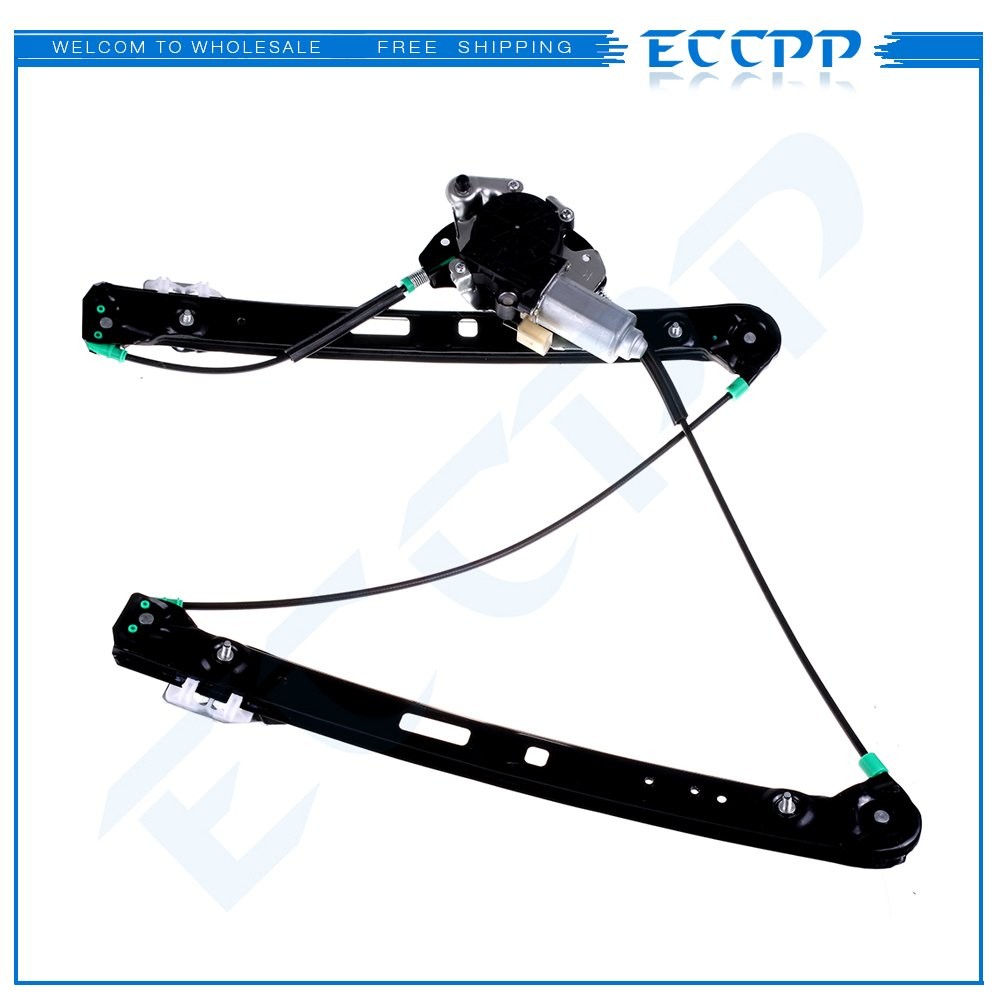 For BMW 325I 330I 2001-2005 Front Passenger Side Window Regulator with Motor 6B93BC-57