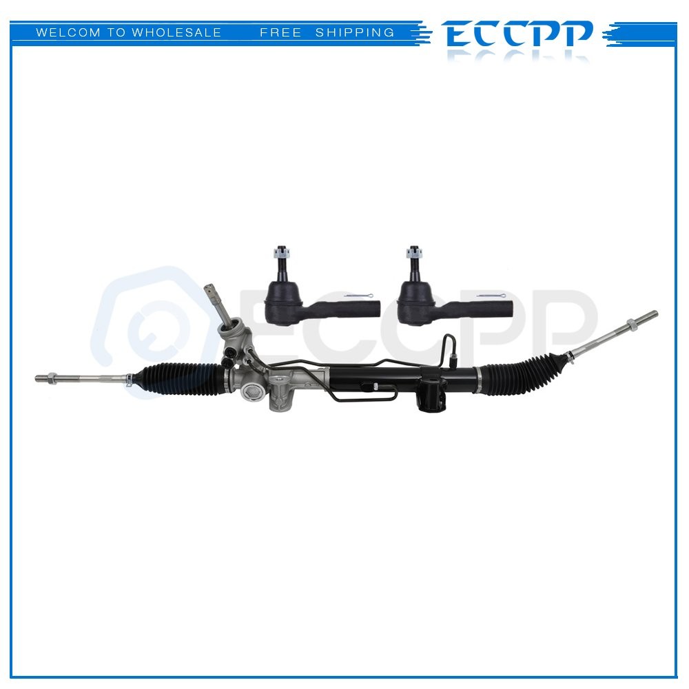 ECCPP Complete Power Steering Rack And Pinion+Outer Tie Rod Ends For Caliber Fwd ECCPP