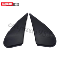 For 2014-2016 Toyota Corolla Pair Rear View Mirror Trim Triangles Corner Molding 6B93BC-57