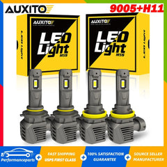 AUXITO 9005 H11 LED Headlights High/Low Beam Conversion Kit 6500K Upgrade 2023 AUXITO