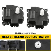 Pair Heater HVAC Air Blend For Chrysler Dodge Jeep Door Actuator 68018109AA Ram 6B93BC-57