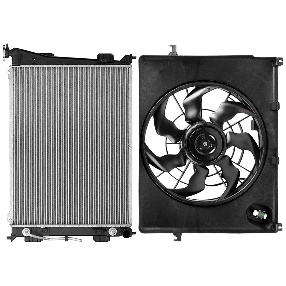 Fit for 2011-2012 Hyundai Sonata 2.4L Cooling Fan & Radiator Kit 6B93BC-57