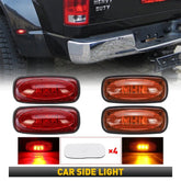 4pcs LED Fender Bed Marker Side Lights Rear For RAM Dodge 2500 3500 2003-2018 6B93BC-57
