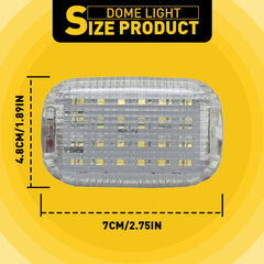 4X For 2015-2024 Ford Transit 150 250 350 Van Interior LED Dome Light Cargo Area 6B93BC-57