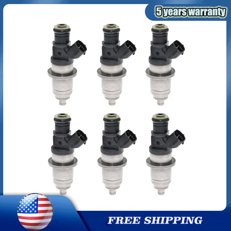 6x Fuel Injectors E7T05071 For Mitsubishi Carisma Yamaha Outboard HPDI 150-200 6B93BC-57