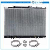 Radiator For 01-02 Acura MDX 03-04 Honda Pilot w/ Universal Oil Hose Clamps Kit 6B93BC-57