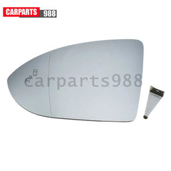 Left Side Door Mirror Glass Heated w/Blind Spot For VW Golf GTI E-Golf 5G0857521 6B93BC-57
