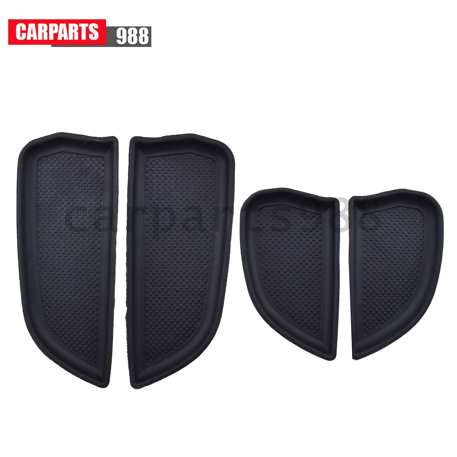 4pcs Front Rear Inner Door Handle Cushion Armrest Cover For Mazda 3 Axela 14-19 6B93BC-57
