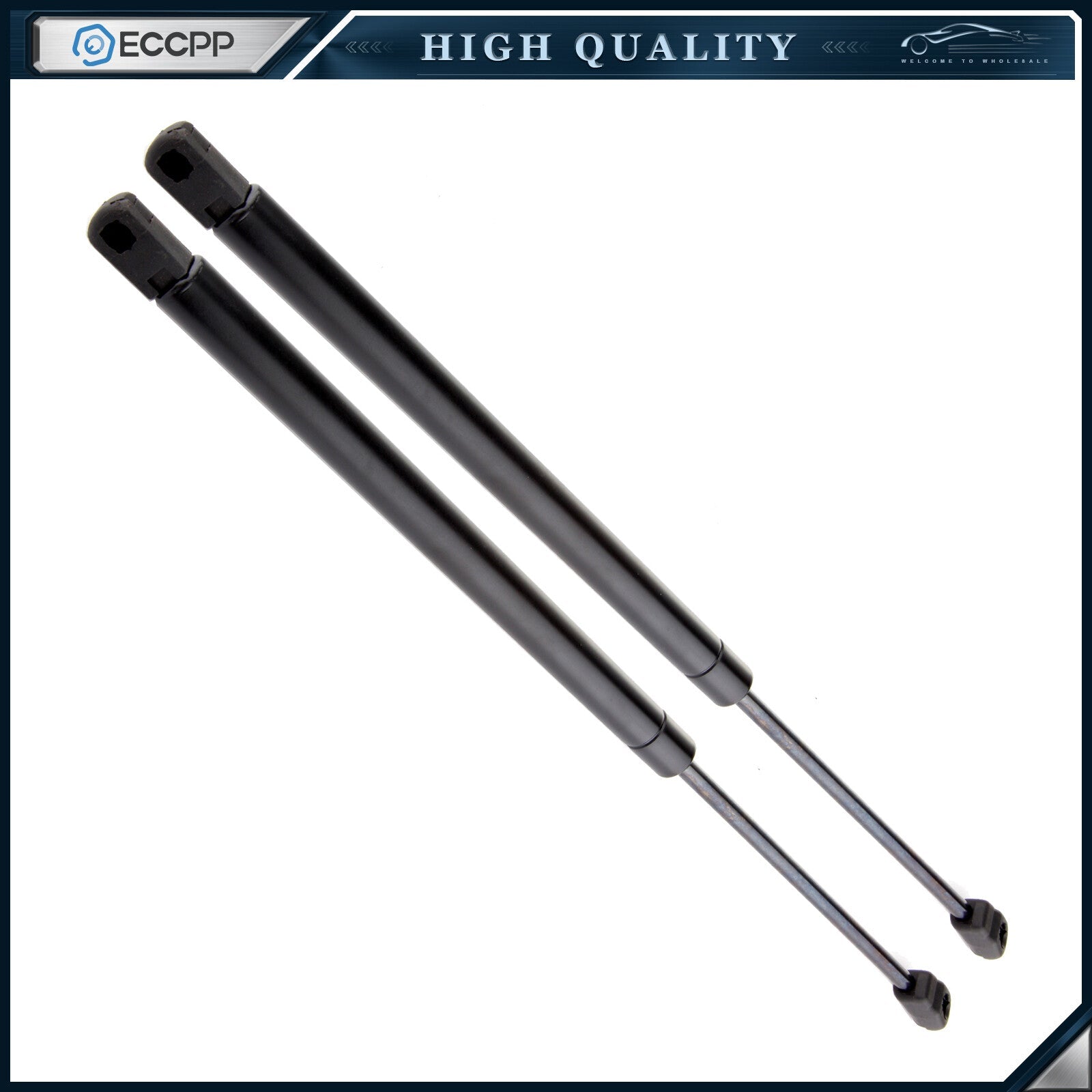 ECCPP 2Pcs Hood Lift Supports For Super Duty 1999-2005 Ford F-250 F-3/4/550 4339 ECCPP