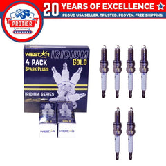 6x laser iridium spark plugs 97637 DCPR7EIX 6046 6B93BC-57