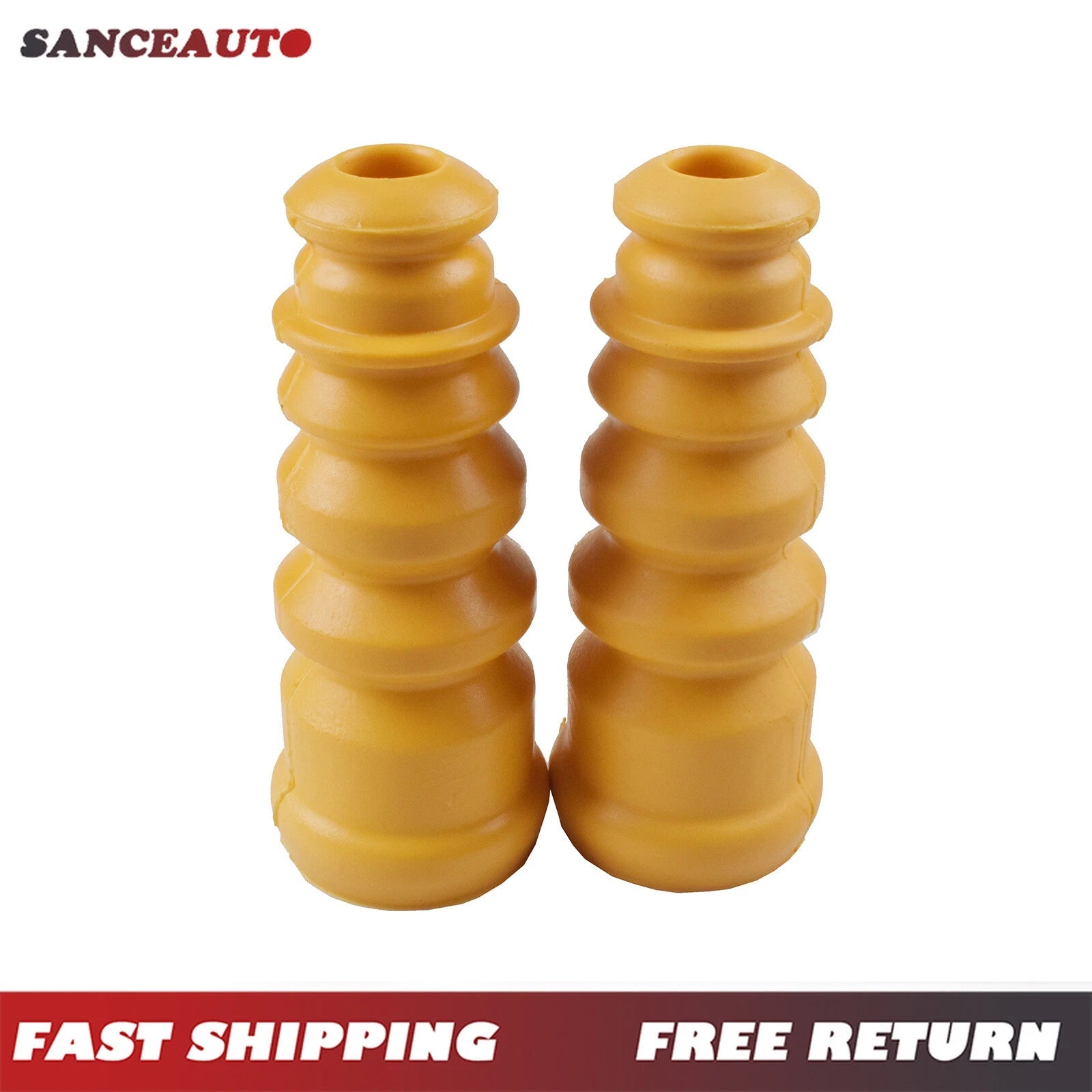 Rear Shock Bumper Stop 2PCS For VW Golf Audi A3 Skoda Octa Seat 1J0512131 6B93BC-57
