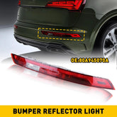 Rear Right Side Marker Bumper Light Red Lens Fit for 2018 2019 2020 2021 Audi Q5 6B93BC-57