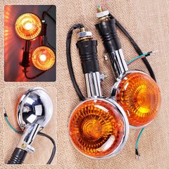2pcs Turn Signal Light Indicator Flasher For Yamaha XV400 Virago XV250 V-MAX1200