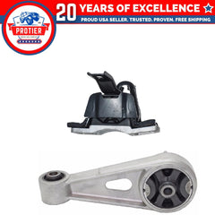 Torque Strut & Trans Mount 2PCS Fit 14-15 Chevrolet Spark 1.2L-L4 for Auto 6B93BC-57