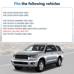 4X 1.5" Hubcentric Wheel Spacers 6x5.5 12x1.5 For Toyota 4Runner Sequoia Tundra 6B93BC-57