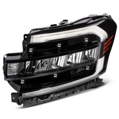 Pair Kit LED Headlights Assembly For 2022-2024 Ford Expedition 3.5L Black Amber 6B93BC-57
