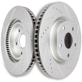 Front Drilled Slotted Brake Disc Rotors for Toyota Rav4 Lexus ES350 Pontiac Vibe 6B93BC-57