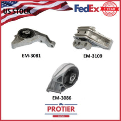 Motor & Trans. Mount Set FOR 2006-2011 Chevy Cobalt/ HHR/ Pontiac G5 2.2/ 2.4L 6B93BC-57
