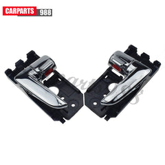Inside Door Handle Chrome Front Rear LH RH For Kia Spectra 826102F000 826202F000 6B93BC-57