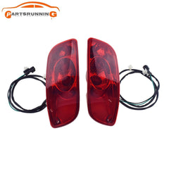 Pair Rear Bumper Reflector Lamp Left Right For Hyundai Santa Fe (CM) 2007-2009 6B93BC-57