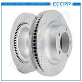 Front Brake Discs Rotors For 2016 2017 2018 2019 Lexus LX570 Toyota Land Cruiser 6B93BC-57