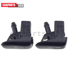 2x Front Windscreen Washer Jet Nozzles For Volvo S60 XC60 S80 XC70 V70 31301826 6B93BC-57
