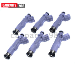 6x Fuel injectors 23250-70120 For Toyota Verossa Altezza Mark2 Crown IS200 / 300 6B93BC-57