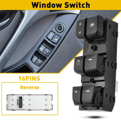 LH Master Door Window Left Switch Driver For 2011-15 Hyundai Elantra 93570-3x000 6B93BC-57