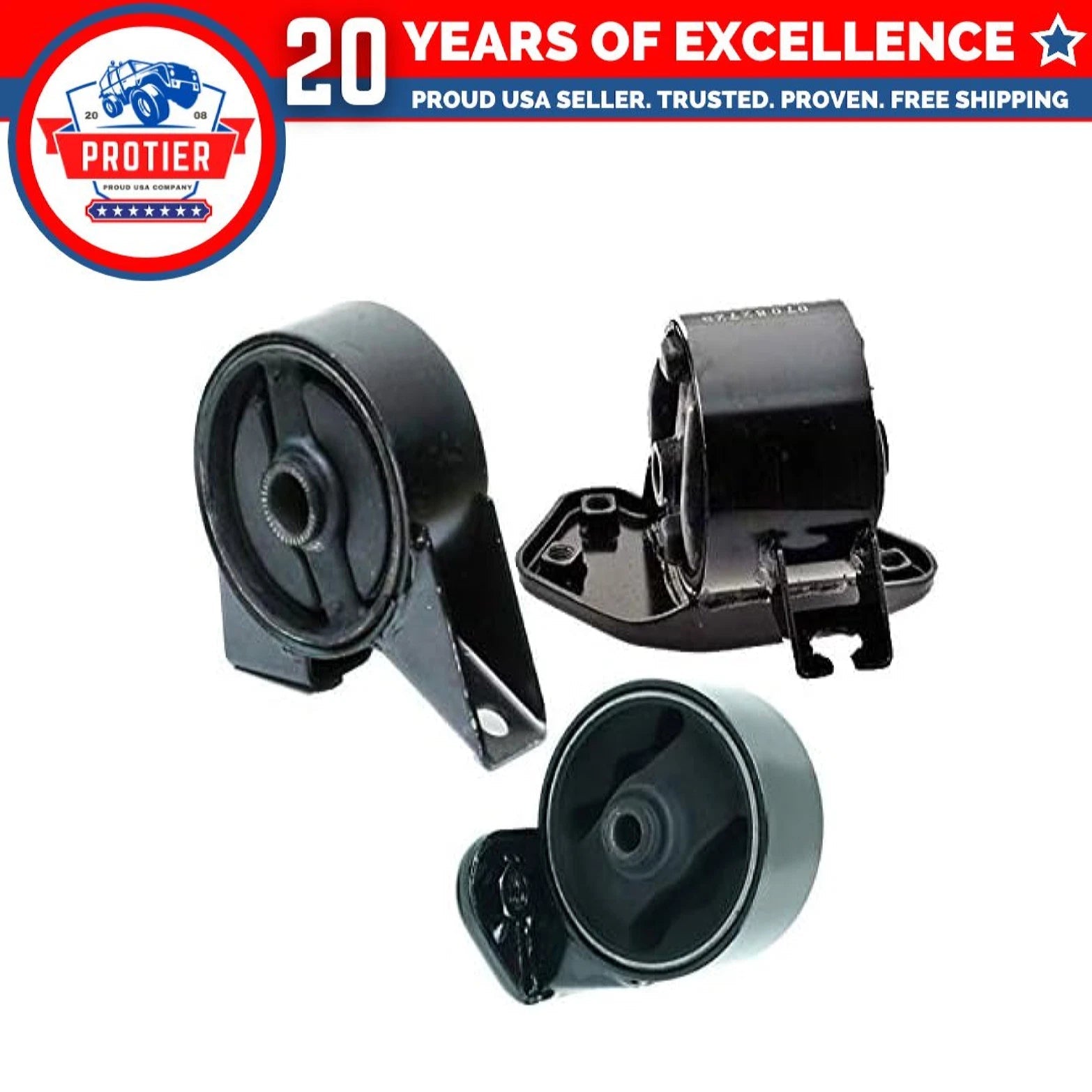 Fits 2003-2005 Hyundai Accent 1.6L MANUAL Transmission Front Rear Motor & Trans 6B93BC-57