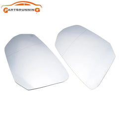 2pcs Pair Rearview Mirror Glass Heated for Audi Q3 2019-2023 Q2/Q2L 2018-2022 6B93BC-57