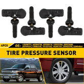 4pcs OEM TPMS Tire Pressure Monitoring Sensors For Chevy GMC 13586335/13598771 6B93BC-57