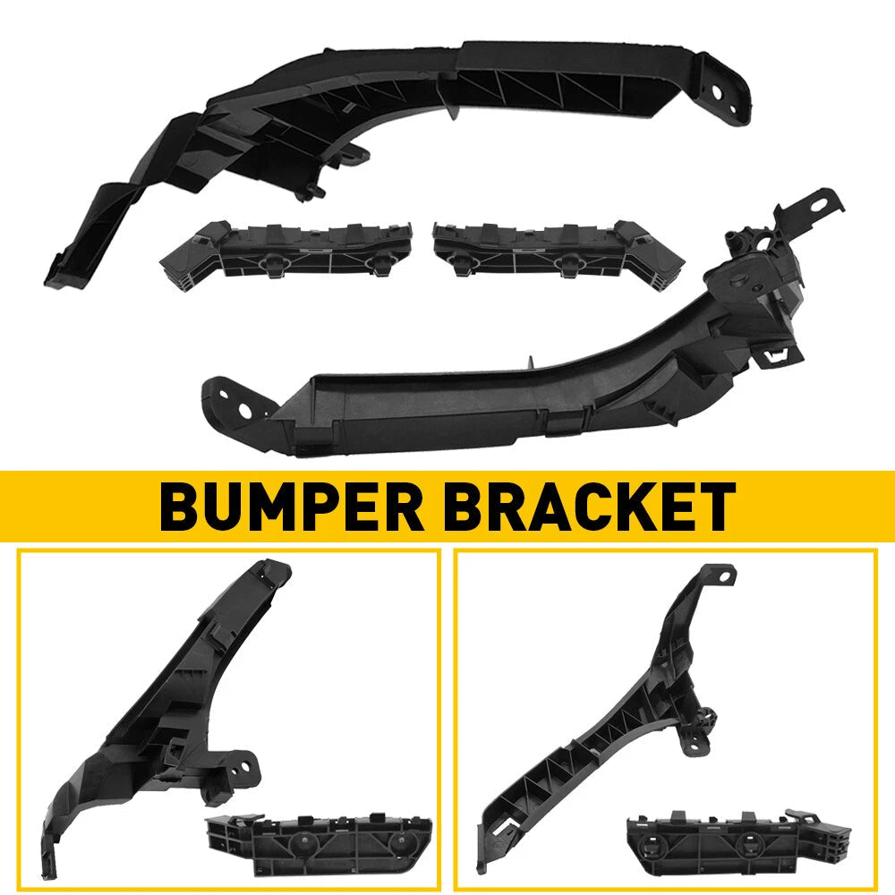 For 2007-2011 Honda CR-V Front Bumper Cover Retainer Bracket Left Right Set of 4 6B93BC-57