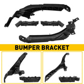 For 2007-2011 Honda CR-V Front Bumper Cover Retainer Bracket Left Right Set of 4 6B93BC-57