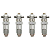 4 PCS Fuel Injectors 15221-53020 for Kubota L245DT L245F L245H L285 L285WP L175