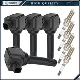 ECCPP 4 For 2.0L H4 Scion FR-S BRZ Toyota 86 2015 2016 Ignition Coil Spark Plug