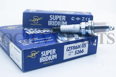 5266 Spark Plug (4) Super Iridium IZFR6K-11S For 03-14 Honda Accord Fit