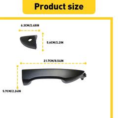 Front Driver Left Side Outer Exterior Door Handle For 2014-2019 Toyota Corolla 6B93BC-57