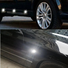 500pcs Pickup Round Side Marker lights 3/4"LED Bullet Light Truck Trailer White 6B93BC-57