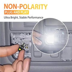 20PCS T10 LED License Plate Lights Bulbs 6000K Super Bright White 168 194 AUXITO AUXITO