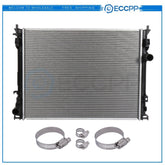 Radiator For 2006-2009 Chrysler 300 Dodge Charger with Oil Hose Clamps Kit