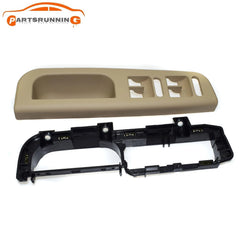 2PCS Beige Door Grab Handle Cover 1J1867179A for VW Golf Jetta Bora 6B93BC-57