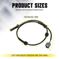 Front Left Right ABS Wheel Speed Sensor for Nissan Rogue 2014-2020 2.0L 2.5L EOA 6B93BC-57
