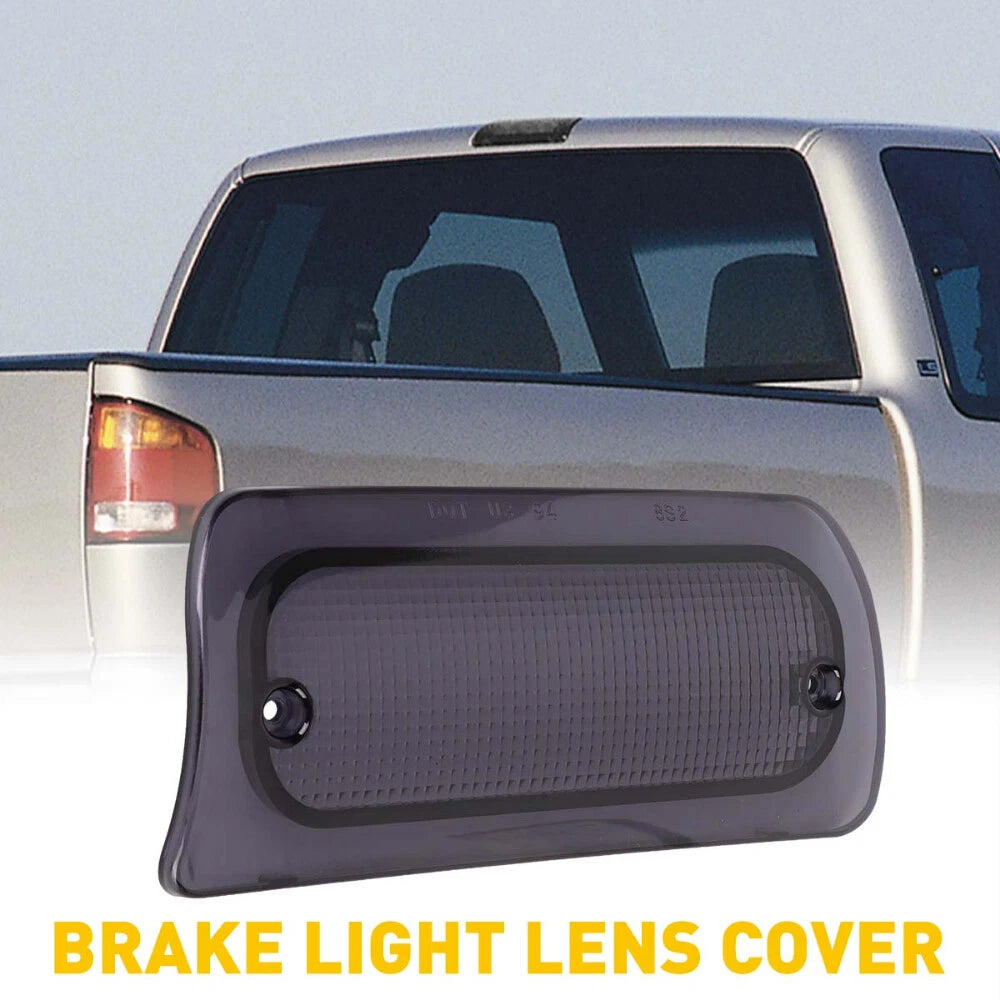 Smoke 3rd Third Brake Lamp Light Lens For 1994-04 S-10 Chevrolet Extended Cab 6B93BC-57