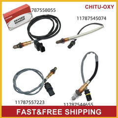 4PCS UP&Downstream O2 Oxygen Sensor For BMW X3 128i 328i 328i E82 E90 E91 3.0L 6B93BC-57